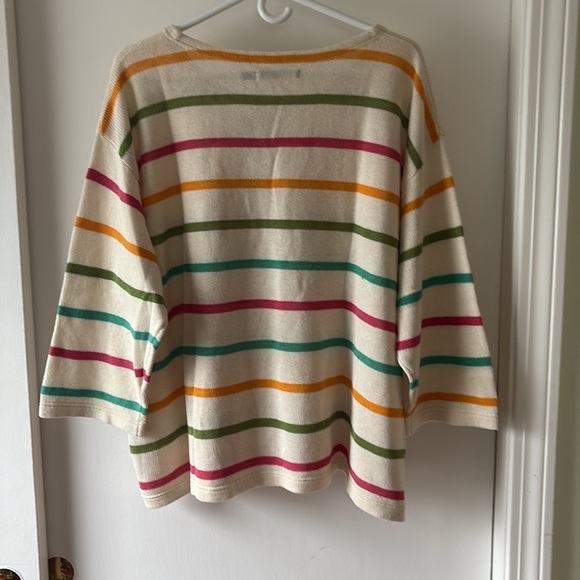 Gudrun Sjoden Striped Pullover Sweater XXL - Picture 7 of 8